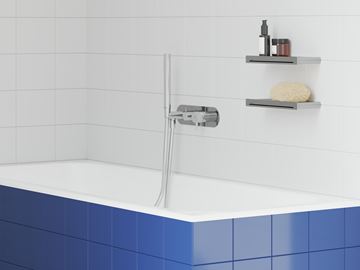 RAVAK ESPIRIT ES 065.00CR.O2.RB07D.+S podomítková baterie, pro 2 spotřebiče, se sprchovou soupravou, chrom X070207 Obrázek - fotka