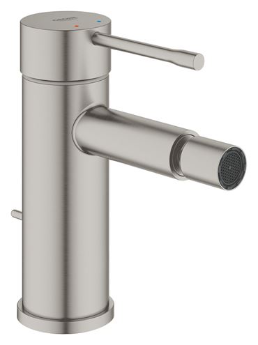 GROHE ESSENCE NEW bidetová stojánková baterie, s odtokovou soupravou, Water Saving, supersteel 32935DC1 Obrázek - Hlavní obrázek