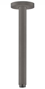 HANSGROHE S sprchové rameno 300 mm, stropní, kartáčovaný černý chrom