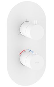 RAVAK ESPIRIT ES 067.10WV.O3.RB07C podomítková termostatická baterie, pro 3 spotřebiče, matná bílá