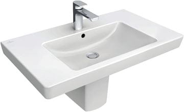 VILLEROY & BOCH SUBWAY 2.0 umyvadlo 80 cm, s otvorem pro baterii a přepadem, CeramicPlus 717580R1 Obrázek - fotka