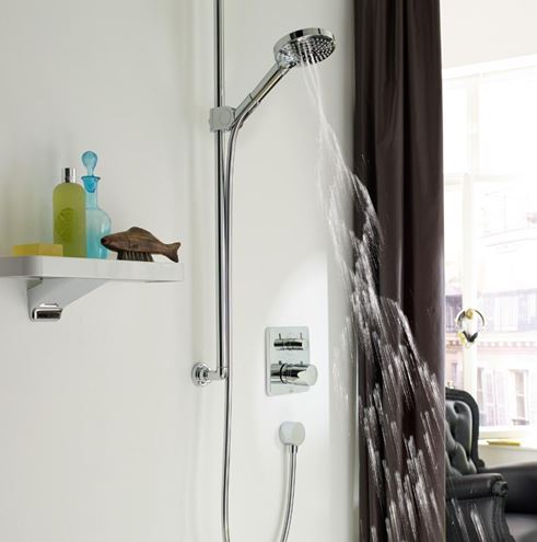 AXOR CITTERIO M podomítková termostatická baterie, chrom 34705000 Obrázek - fotka