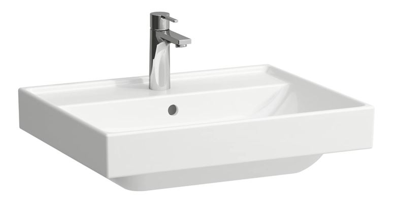 LAUFEN FIORA umyvadlo 60 cm, s otvorem pro baterii a přepadem H810923000104L Obrázek - Hlavní obrázek