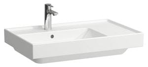 LAUFEN FIORA umyvadlo 75 cm, s otvorem pro baterii vlevo a přepadem