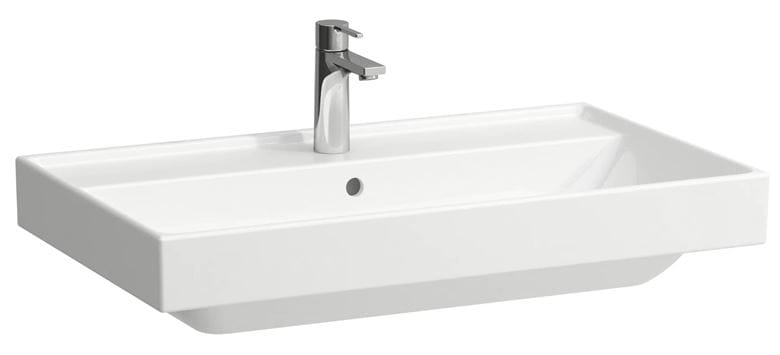 LAUFEN FIORA umyvadlo 80 cm, s otvorem pro baterii a přepadem H810927000104L Obrázek - Hlavní obrázek
