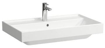 LAUFEN FIORA umyvadlo 80 cm, s otvorem pro baterii a přepadem