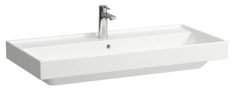 LAUFEN FIORA umyvadlo 100 cm, s otvorem pro baterii a přepadem H810929000104L Obrázek - Hlavní obrázek