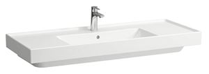 LAUFEN FIORA umyvadlo 120 cm, s otvorem pro baterii a přepadem