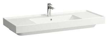 LAUFEN FIORA umyvadlo 120 cm, s otvorem pro baterii a přepadem
