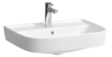 LAUFEN FIORA umyvadlo 60 cm, s otvorem pro baterii a přepadem, broušené