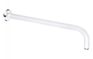 KLUDI A-QA sprchové rameno 410 mm, nástěnné, bílá/chrom