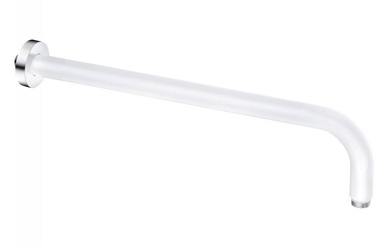 KLUDI A-QA sprchové rameno 410 mm, nástěnné, bílá/chrom 6651491-00 Obrázek - Hlavní obrázek