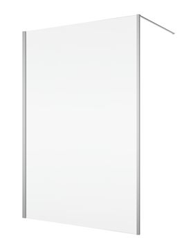 RONAL DIVERA D22WI1V stěna walk-in 100x200 cm, aluchrom/čiré sklo