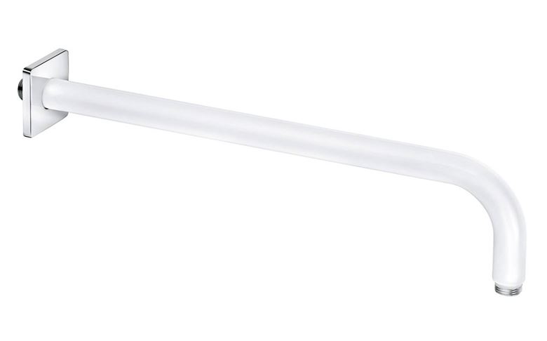 KLUDI A-QA sprchové rameno 410 mm, nástěnné, bílá/chrom 6653491-00 Obrázek - Hlavní obrázek