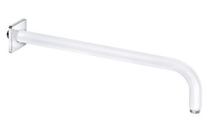 KLUDI A-QA sprchové rameno 410 mm, nástěnné, bílá/chrom