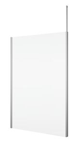 RONAL DIVERA D22WI1V stěna walk-in 140x200 cm, aluchrom/čiré sklo