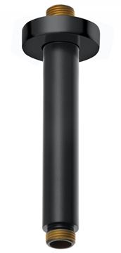KLUDI A-QA sprchové rameno 150 mm, stropní, matná černá