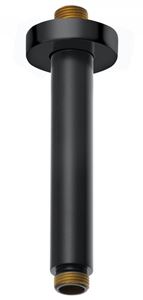 KLUDI A-QA sprchové rameno 150 mm, stropní, matná černá