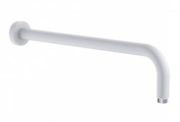 KLUDI A-QA sprchové rameno 410 mm, nástěnné, matná bílá