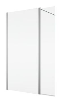 RONAL DIVERA D22WI3 stěna walk-in 110x200 cm, aluchrom/čiré sklo