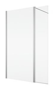 RONAL DIVERA D22WI3 stěna walk-in 130x200 cm, aluchrom/čiré sklo
