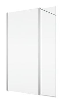 RONAL DIVERA D22WI3 stěna walk-in 160x200 cm, aluchrom/čiré sklo