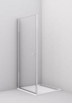 CONCEPT 200 sprchové dveře 100x200 cm, křídlové, aluchrom/sklo čiré
