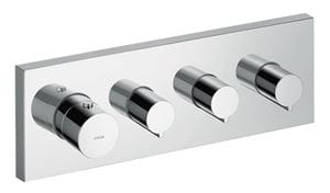 AXOR SHOWER COLLECTION podomítková termostatická baterie, pro 3 spotřebiče, chrom