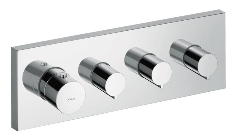 AXOR SHOWER COLLECTION podomítková termostatická baterie, pro 3 spotřebiče, chrom 10751000 Obrázek - Hlavní obrázek