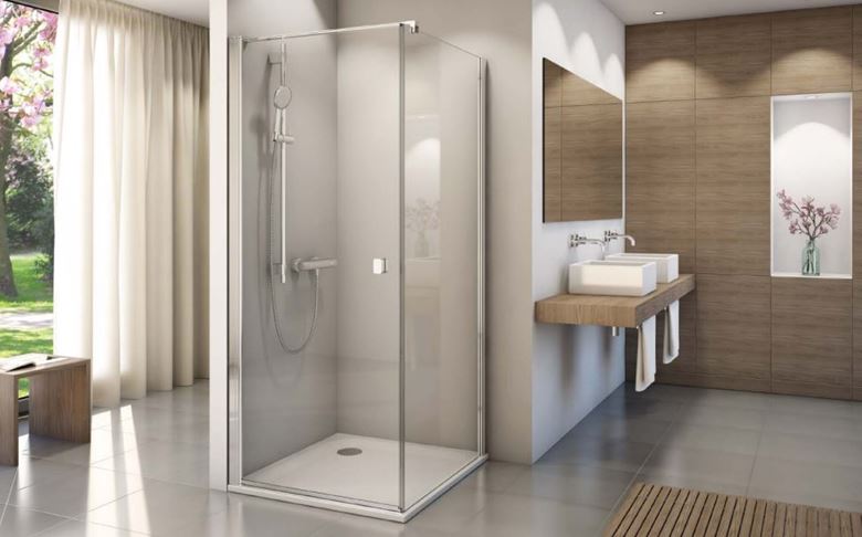 CONCEPT 200 sprchové dveře 75x200 cm, křídlové, aluchrom/čiré sklo CON10755007 Obrázek - fotka