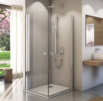 CONCEPT 200 sprchové dveře 80x200 cm, křídlové, aluchrom/čiré sklo CON10805007 Obrázek - fotka