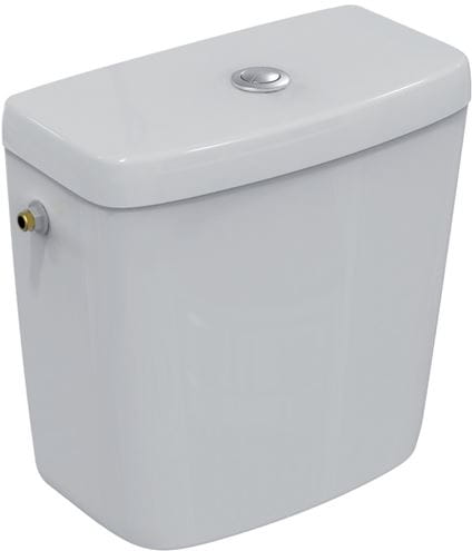 IDEAL STANDARD CONTOUR 21 WC kombi nádržka, boční přívod vody, 2 množství splachování E876001 Obrázek - Hlavní obrázek