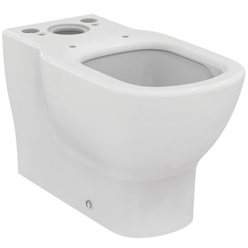 IDEAL STANDARD TESI WC kombi mísa, Aquablade splachování, zadní odpad