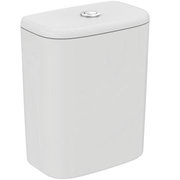 IDEAL STANDARD TESI WC kombi nádržka, spodní přívod vody, 2 množství splachování