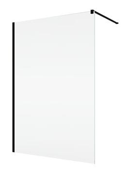 CONCEPT 200 CONT2 boční stěna 75x200 cm, černá/čiré sklo CONT20750607 Obrázek - fotka