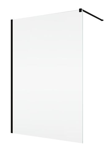 CONCEPT 200 CONT2 boční stěna 75x200 cm, černá/čiré sklo CONT20750607 Obrázek - fotka