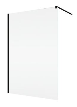CONCEPT 200 CONT2 boční stěna 90x200 cm, černá/čiré sklo CONT20900607 Obrázek - fotka