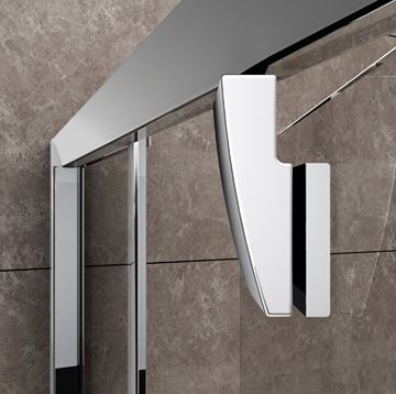 CONCEPT PIVOT STYLE PT-PDOP1 sprchové dveře 80x190 cm, pivotové, lesklý chrom/čiré sklo 03G40C00Z15 Obrázek - fotka