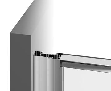 CONCEPT PIVOT STYLE PT-PDOP2 sprchové dveře 100x190 cm, pivotové, lesklý chrom/čiré sklo 03GA0C00Z15 Obrázek - fotka