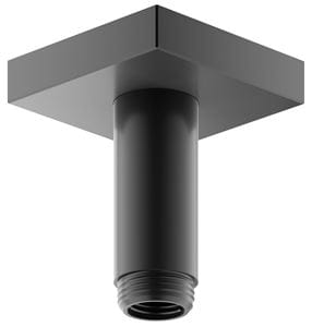 KEUCO EDITION 300 sprchové rameno 100 mm, stropní, kartáčovaný černý chrom