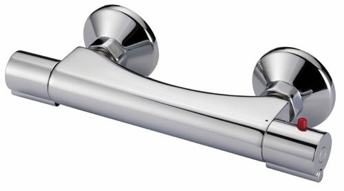 NOVASERVIS AQUALIGHT sprchová nástěnná termostatická baterie, chrom 2560/1,0 Obrázek - Hlavní obrázek