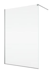 CONCEPT 200 CON4P stěna walk-in 160x200 cm, aluchrom/čiré sklo