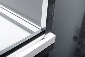 POLYSAN EASY LINE boční stěna 90x190 cm, aluchrom/čiré sklo EL3315 Obrázek - fotka