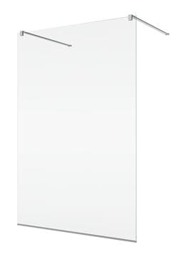 CONCEPT 200 CONFP stěna walk-in 160x200 cm, aluchrom/čiré sklo