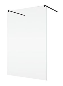 CONCEPT 200 CONFP stěna walk-in 150x200 cm, černá/čiré sklo