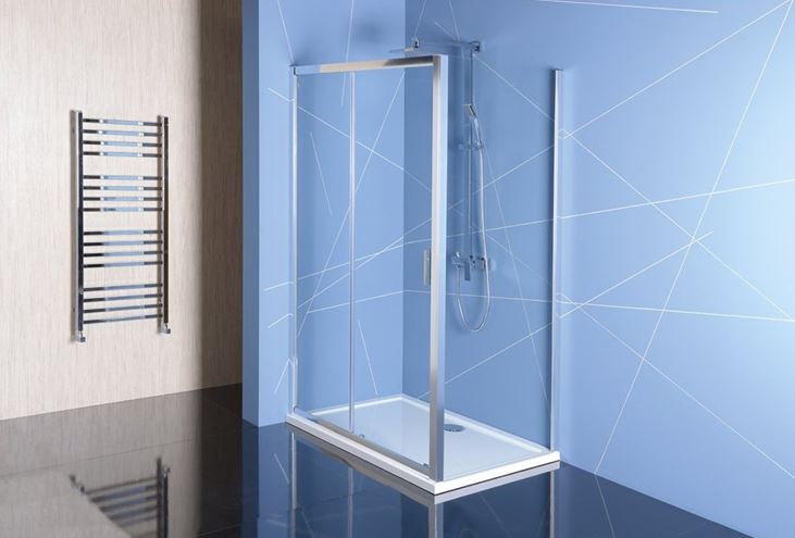 POLYSAN EASY LINE boční stěna 70x190 cm, aluchrom/čiré sklo EL3115 Obrázek - fotka