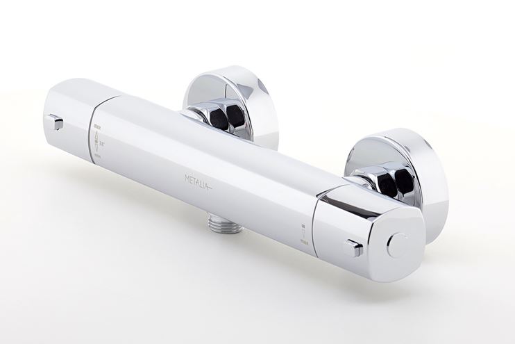 NOVASERVIS METALIA 58 sprchová nástěnná termostatická baterie, chrom 58960/1,0 Obrázek - fotka
