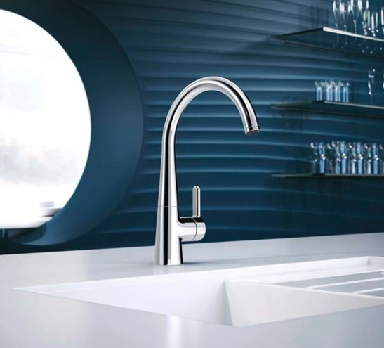 HANSA DESIGNO STYLE dřezová baterie, chrom 51012283 Obrázek - fotka