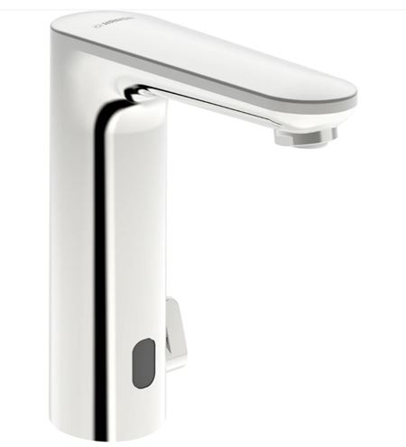 HANSA ELECTRA Safety umyvadlová senzorová baterie s regulací teploty, napájení z baterie, Bluetooth, chrom 93602219 Obrázek - Hlavní obrázek