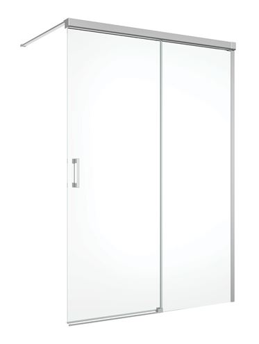 CONCEPT 300 STYLE stěna walk-in 120x200 cm, pravá, aluchrom/čiré sklo CO3W2 D 120 50 07 Obrázek - Hlavní obrázek